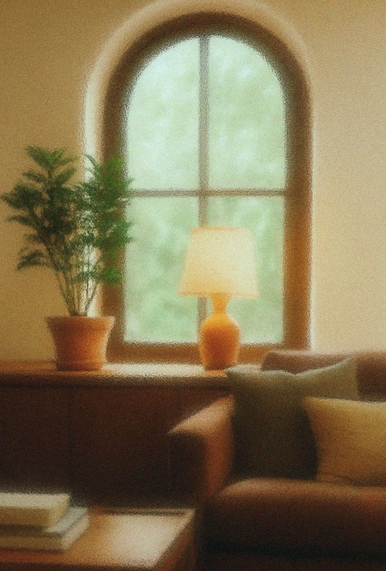 Peaceful meditation scene